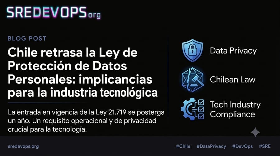 Chile retrasa la Ley de Protección de Datos Personales: implicancias para la industria tecnológica