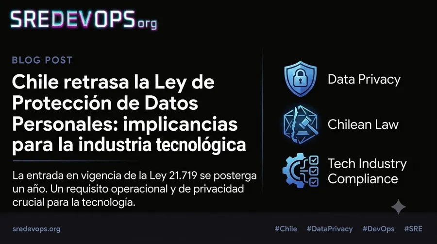 Chile retrasa la Ley de Protección de Datos Personales: implicancias para la industria tecnológica